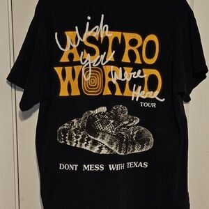 Astroworld Tour Black T-Shirt